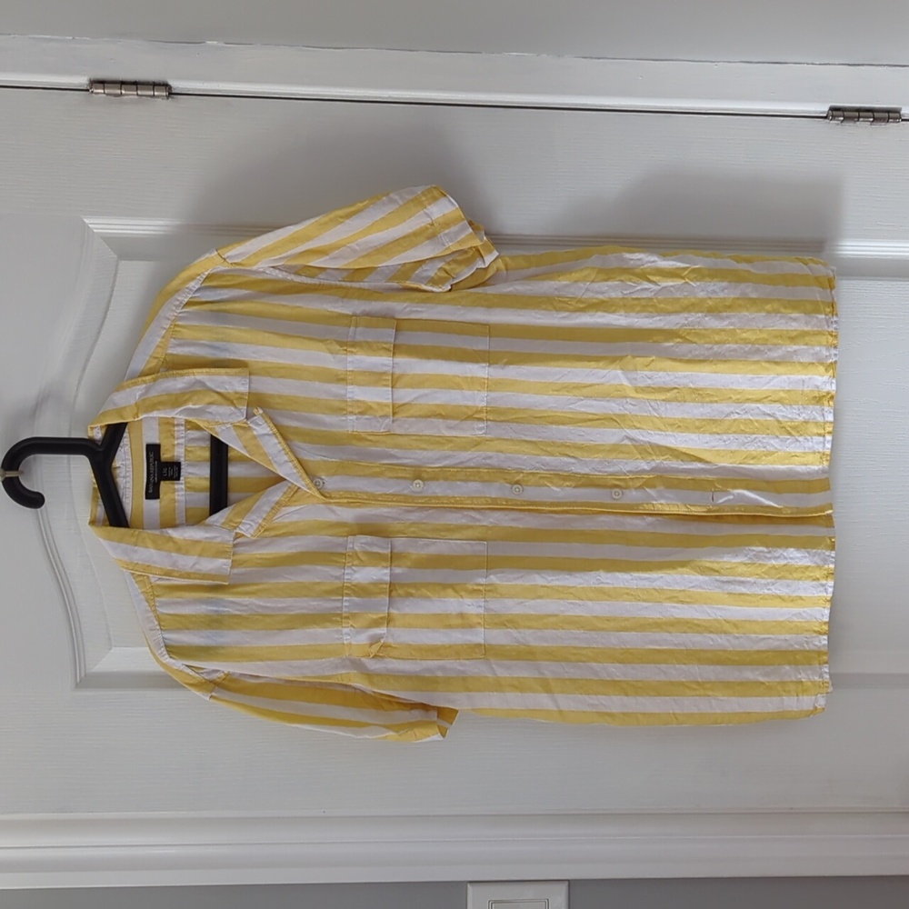 Banana Republic linen/cotton casual top